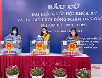 外国媒体纷纷报道越南国会及各级人民议会换届选举